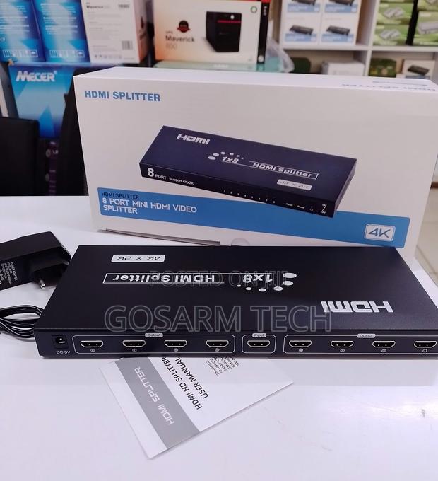 1 by 8 Hdmi Splitter 8 Port Splitter 1 Input 8 Outputs - main view
