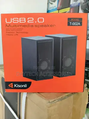Wooden Wired Speaker Laptop/Desktop Speaker Kisonli T-002a