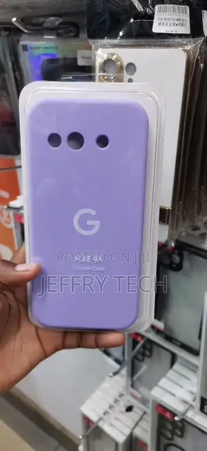 Google Pixel 9a- Soft Lilac-Purple Silicone Phone Case