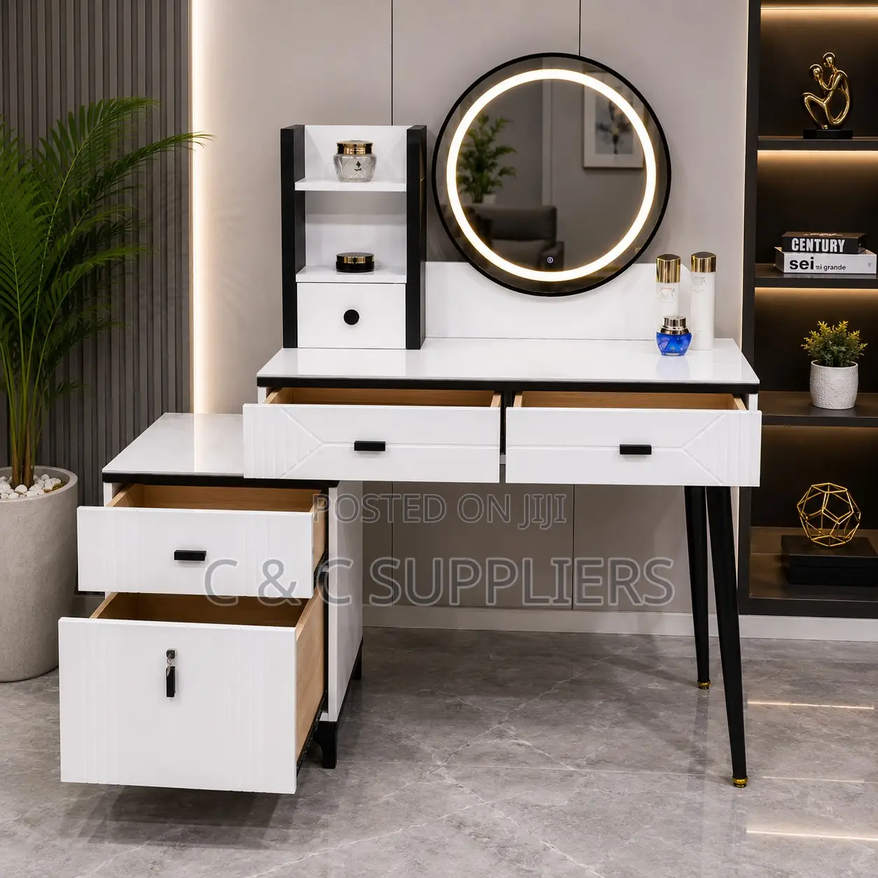 Bedroom Make Up Table With Drawers
