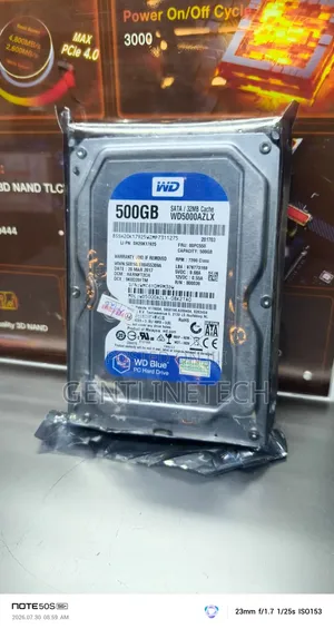 WD 500GB Internal Laptop Hard Drive 2.5" SATA