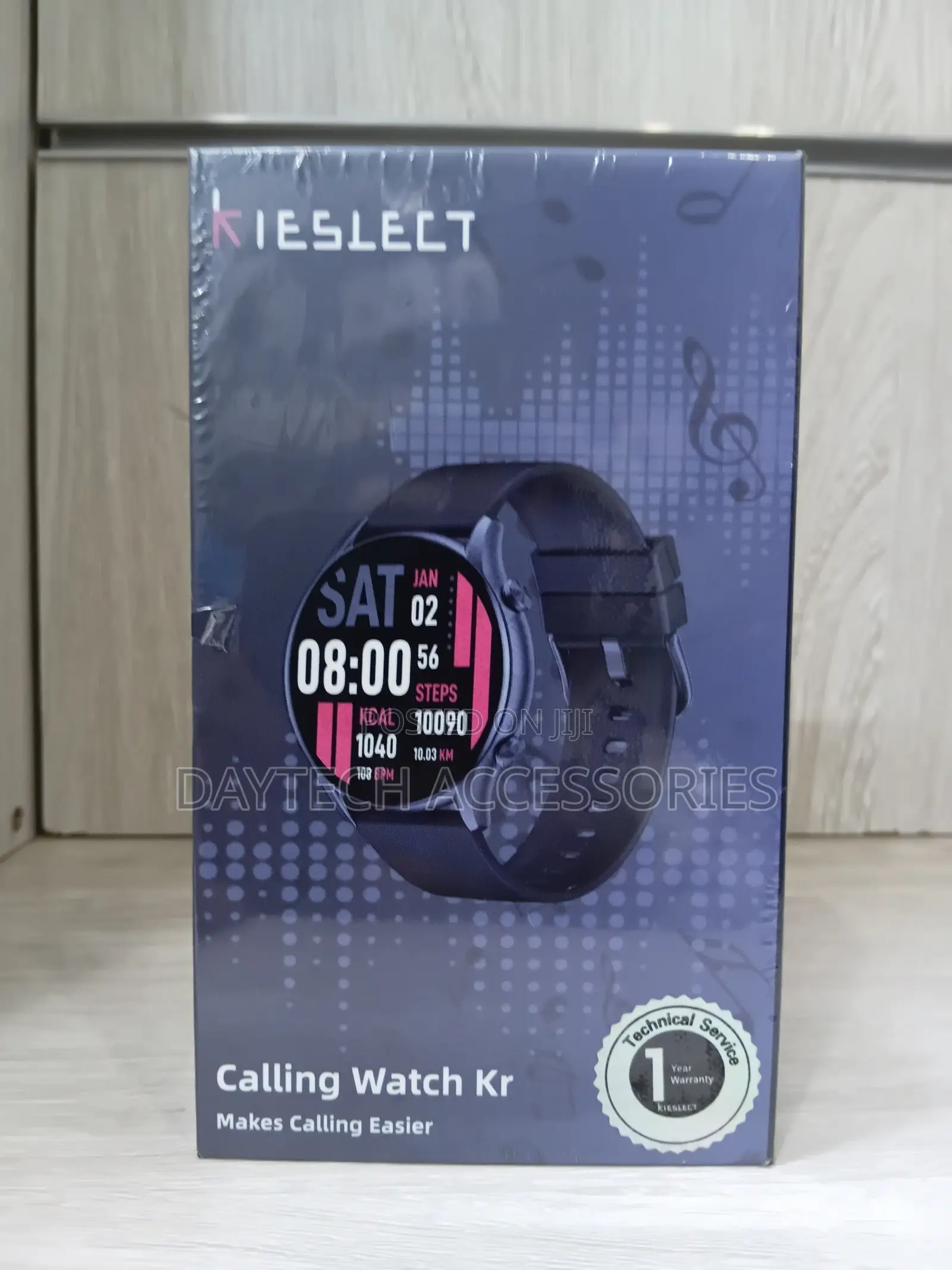Kieslect Calling Watch Kr a 1.32-Inch With Semi-Amoled Display.