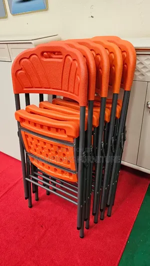 Orange Folding Outdoor/Indoor Chair