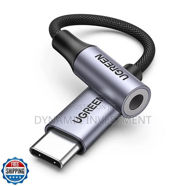 UGREEN USB C to 3.5 Mm Adapter Type C Male to 3.5mm Female Audio Aux
