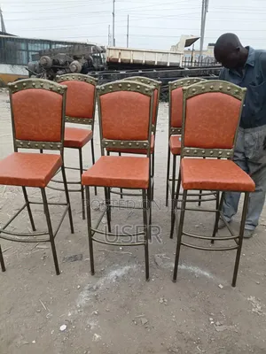 High Restaurant Chairs (Powder Coated)