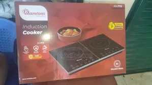 Ramtons RM/773 Double Plate Induction Cooker – Energy-Efficient Touch