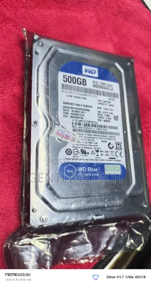 Original WD 500GB Laptop Internal Hard Disk
