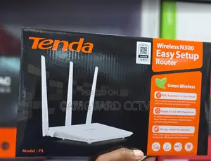 Tenda F3 Smart Wireless Router With Easy Management App