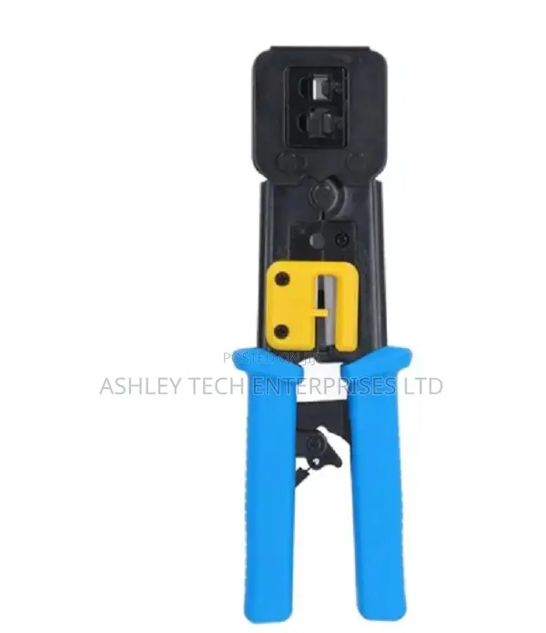 Heavy-Duty Pass Through Ethernet Crimp Tool
