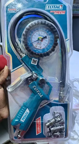 Total Pressure Gauge /Tire Inflating Gun