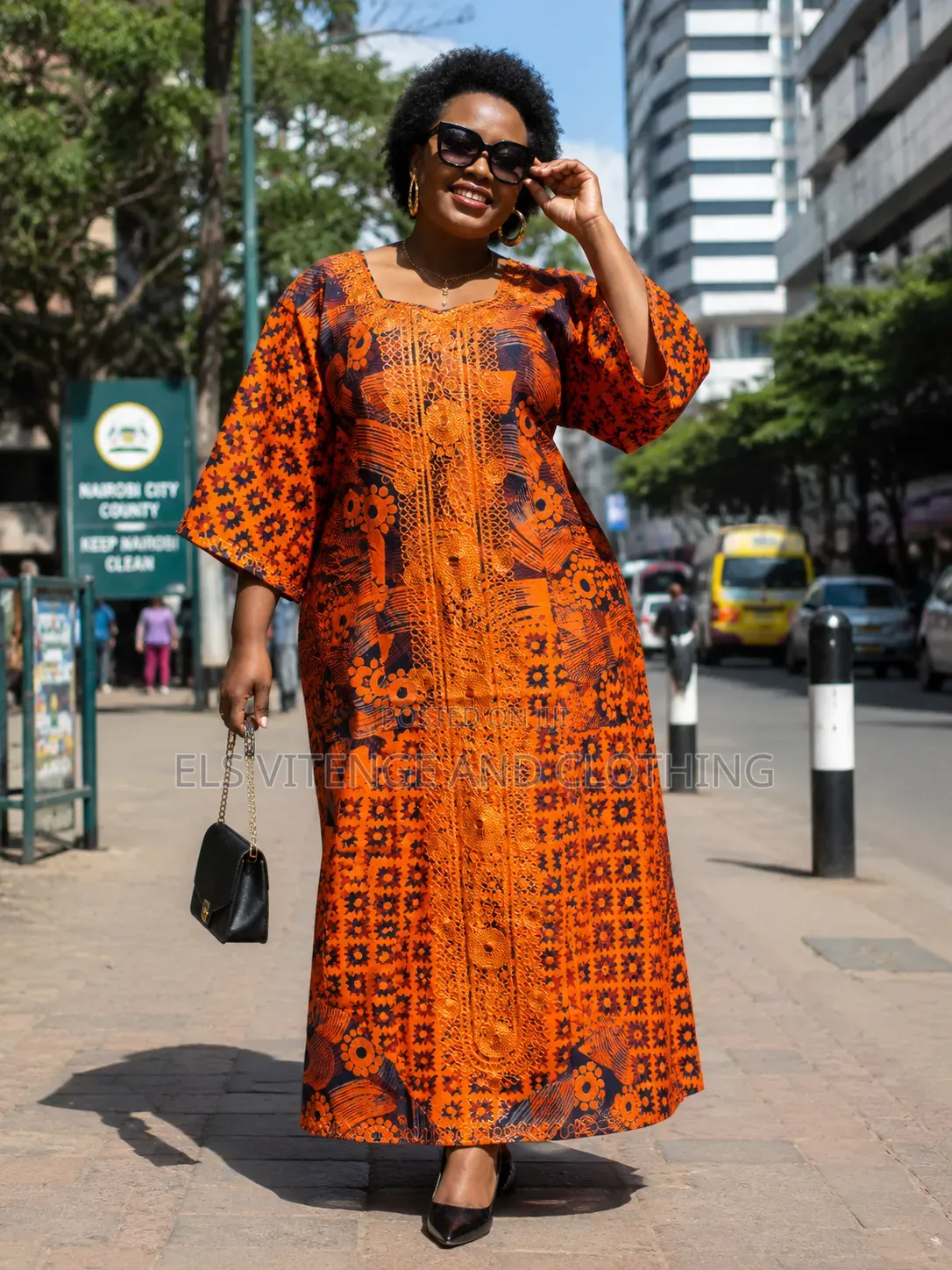 African Embroidered Long Dresses(Batik)