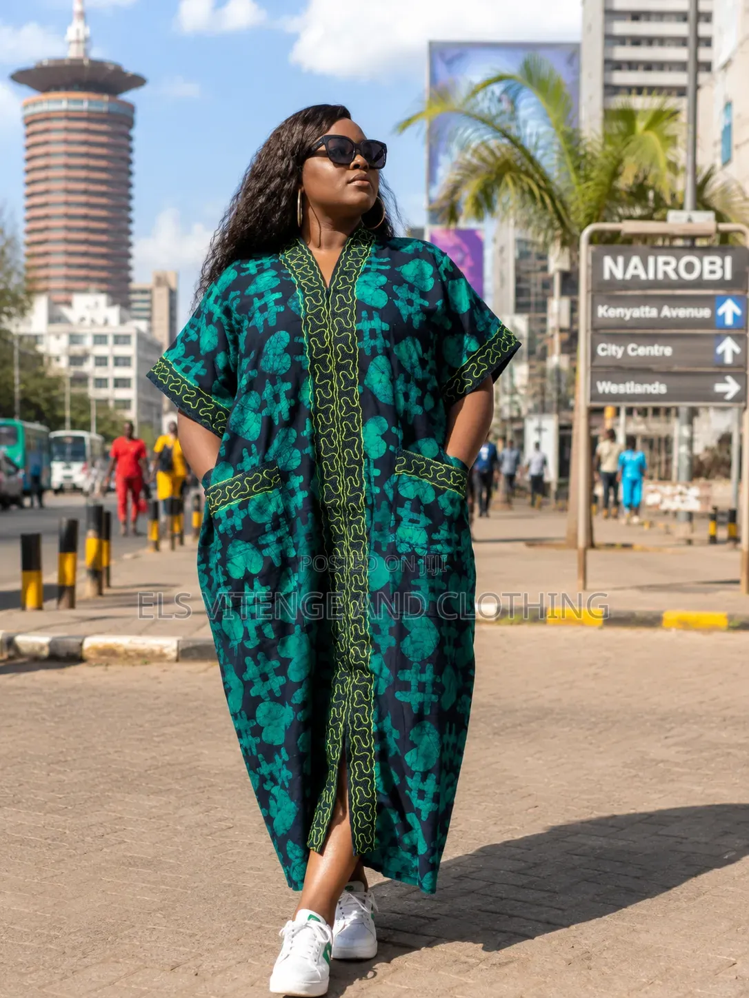 African Embroidered Long Dresses(Batik)