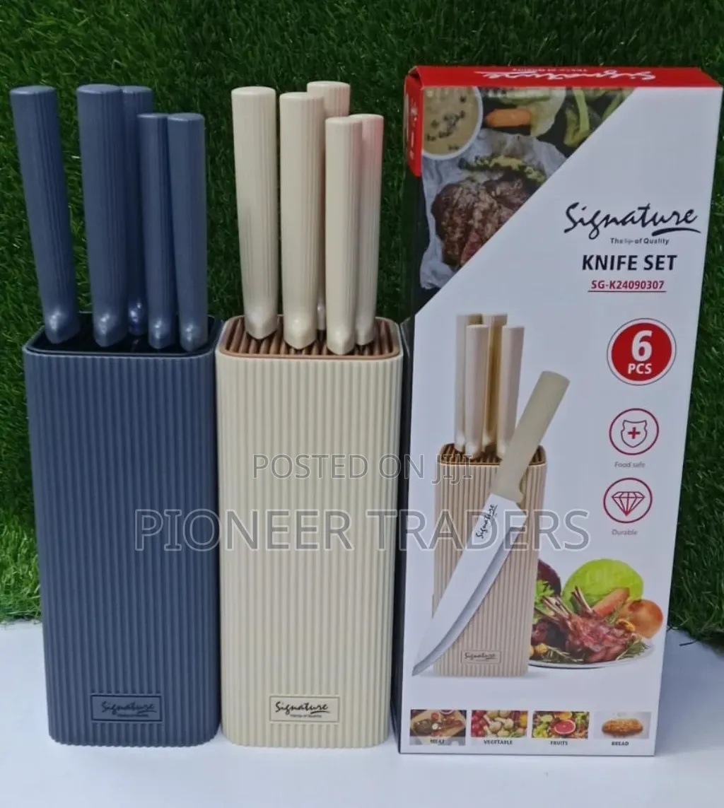 6 PCS Signature Knives