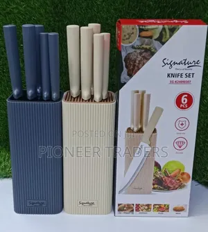 6 PCS Signature Knives