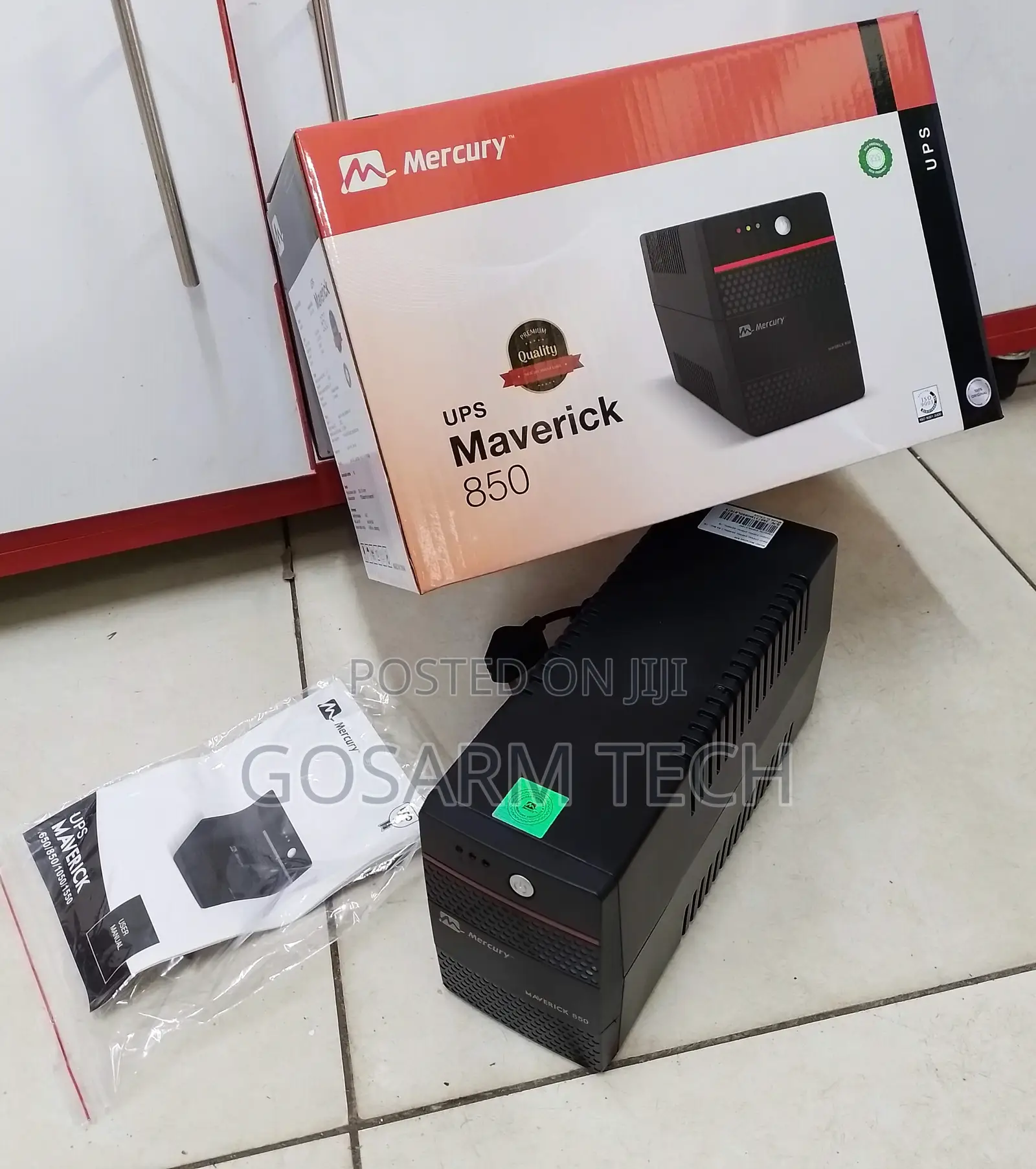 Mercury 850va(Ups) Maverick Uninterruptible Power Supply