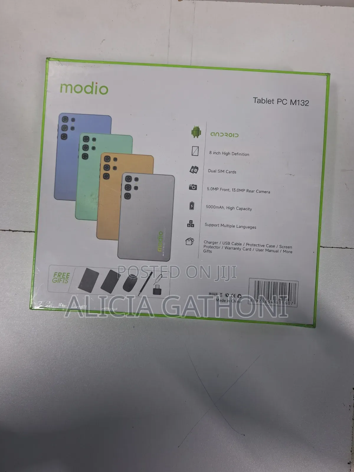 New Modio M129 512 GB Gray