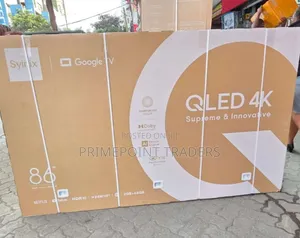 Synix Google QLED TV 86 Inch Big Screen. Brilliant Colors. Smarter