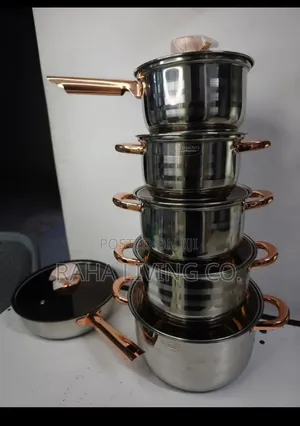 Engelberg 12pc Stainless Steel Cookware Set | 6 Sufurias