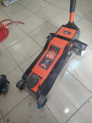 High Quality Heavy Duty Steel Trolley Jack Machine 5tns Sunshine
