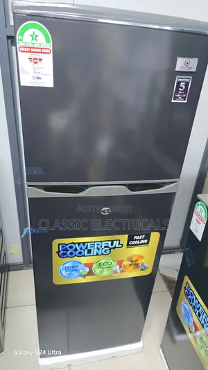 138litres Double Door Fridge at Ksh24,500.