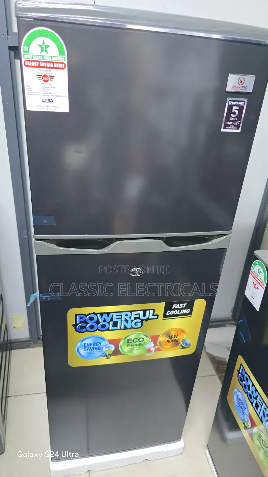 138litres Double Door Fridge at Ksh24,500.
