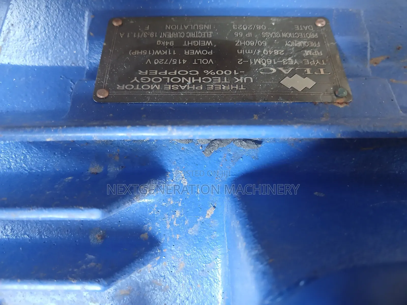 High Speed Electric Motor 15hp