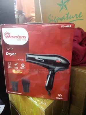 Ramtons Black Hair Dryer- Rm/465 