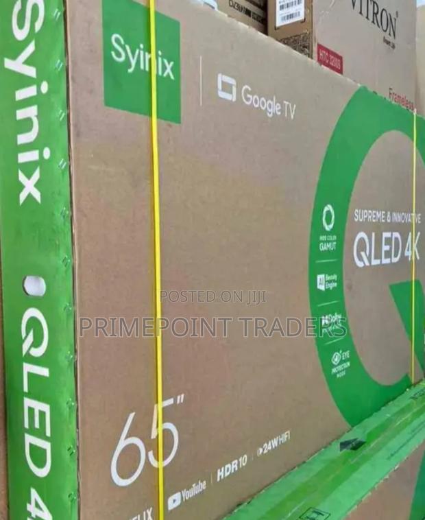 Synix 65 Inch Google QLED Smart Viewing Meets Stunning