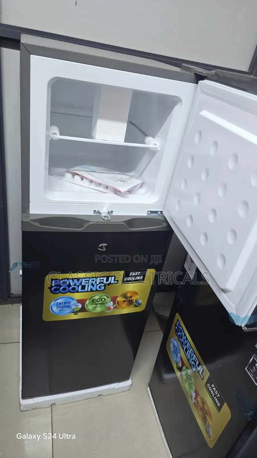 Double Door 139litres Smartpro Fridge Available