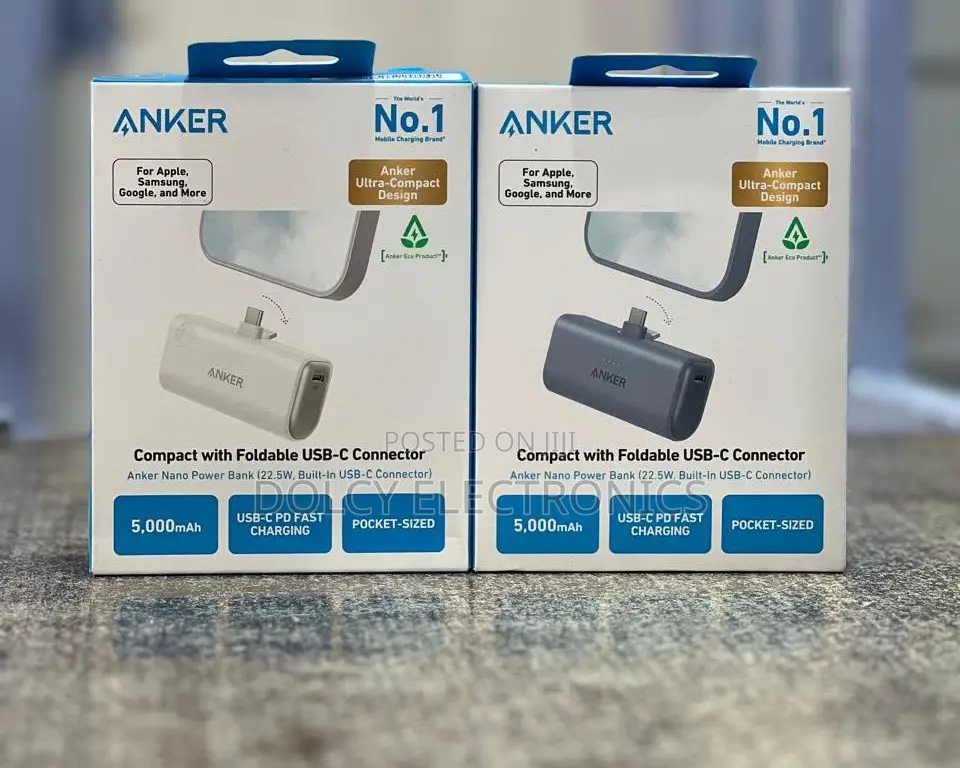 Anker Compact With Foldable USB-C Connecter