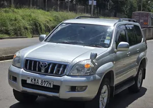 Toyota Land Cruiser Prado 2007 Silver