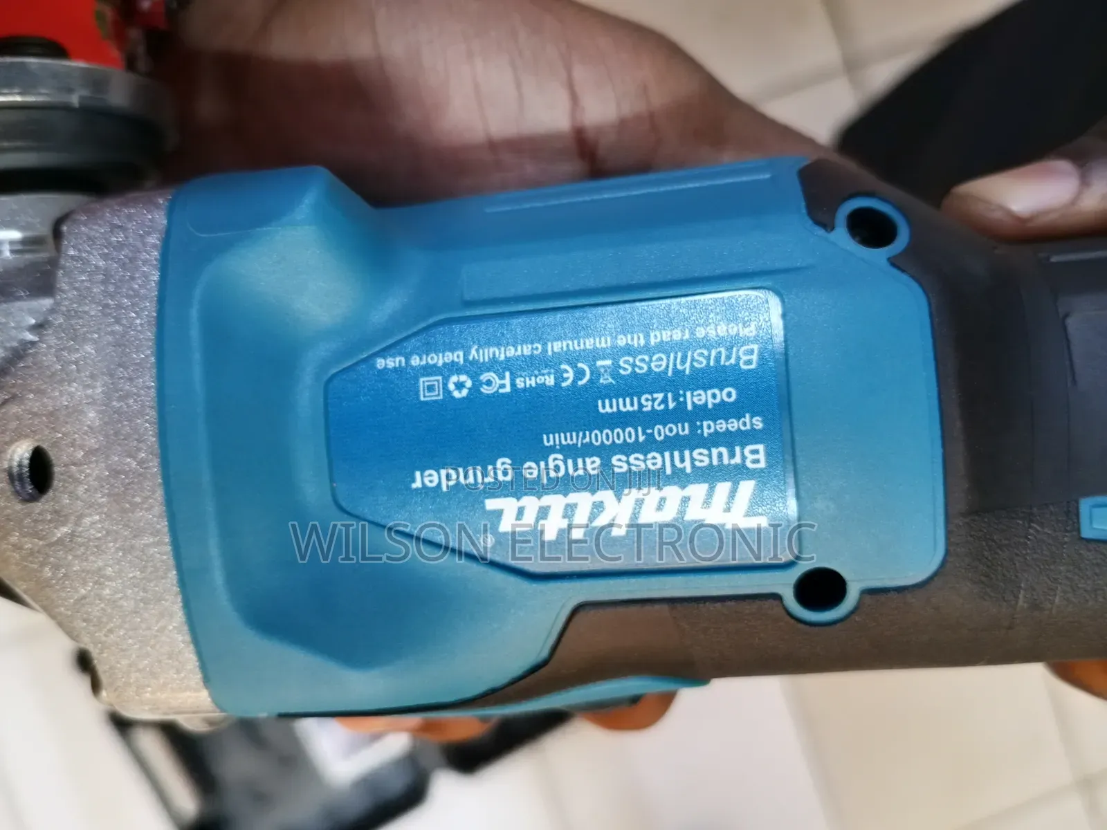 Cordless Grinder. Rechargeable Grinder 125mm