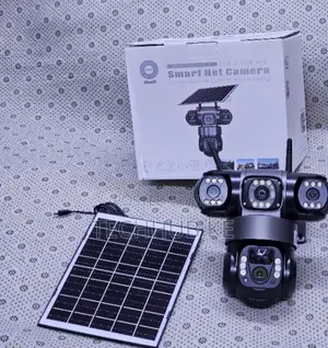 Outdoor 4G Triple Lens Solar Security Camera With Two-Way Audio