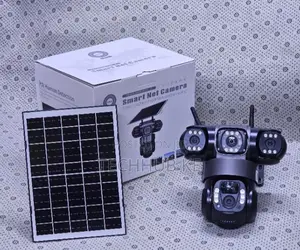 Triple Lens 4G IP Camera With Color Night Vision Motion Detection