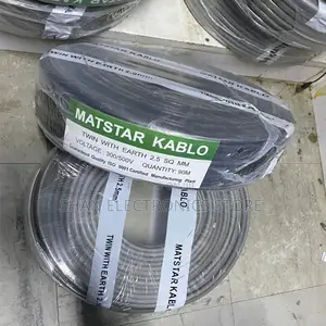 2.5mm2 300v/500v Wire for Domestic Indoor Electrical Wiring – Grey