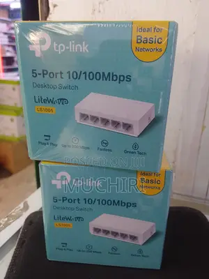 TP-Link LS1005 Fast Ethernet 5-Port RJ45 Network Switch