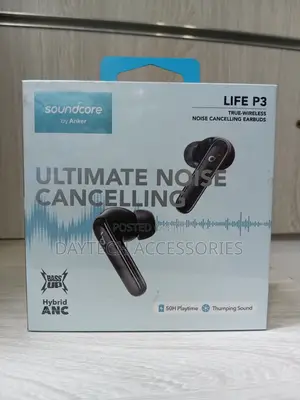 Anker Soundcore Life P3 True-Wireless Noise Cancelling Earbuds.