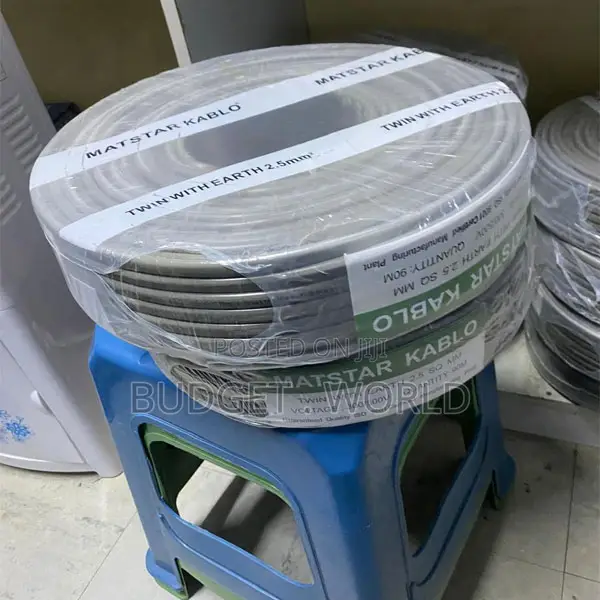 Flame Retardant 2.5mm Twin Earth 3 Core Electrical Wire 90M