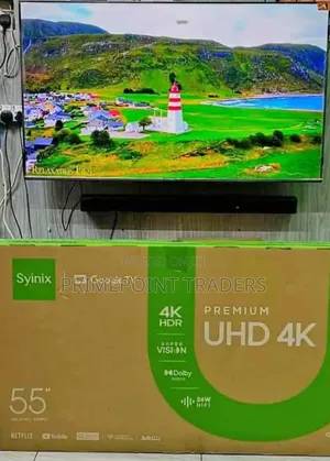 Syinix 55" QLED Google TV – Smart Entertainment With Brilliant