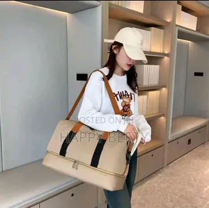 2in1 Compartment Duffle Bags 
Available With 
Shoe Bottom Compartment