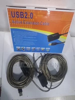 20mtrs USB Extension Cable With Signal Amplifier