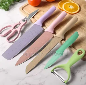 6pcs Corrugated Kitchen Knife Set_ca