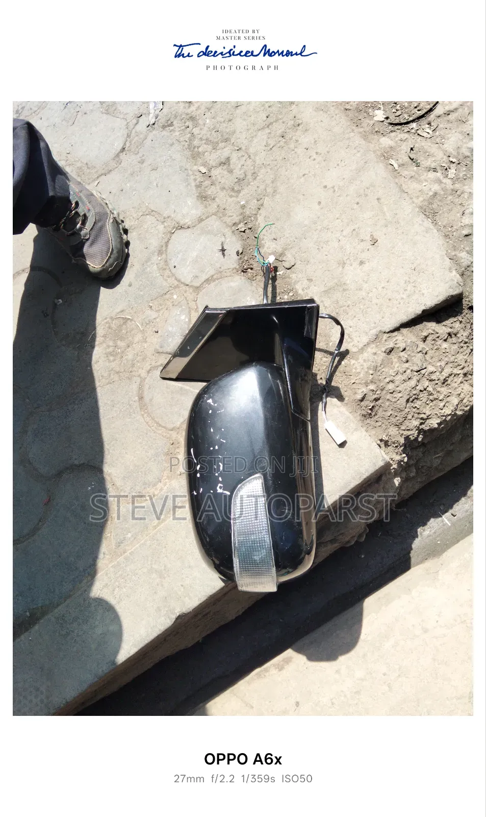 Toyota Harrier 240 Side Mirror With Indicator