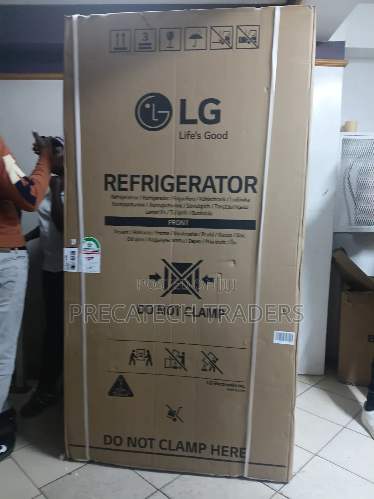 LG 519L Side-by-Side Refrigerator – Silver
