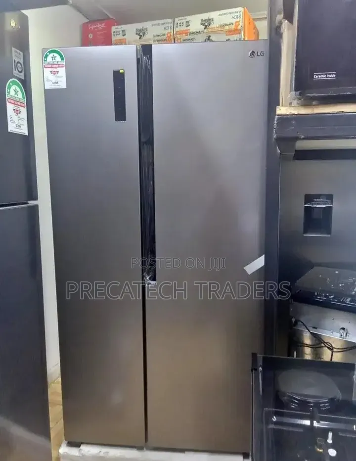 LG 519L Side-by-Side Refrigerator – Silver