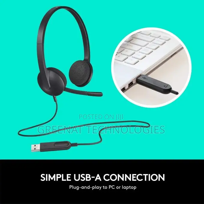 Logitech H340 Stereo Headset