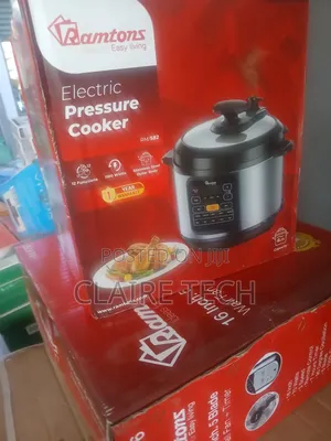 Ramtons RM/582 6L Electric Pressure Cooker – 12 Cooking Programs