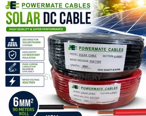 Heavy Duty Solar Dc Cable 6.0mm 90M