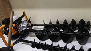 Heavy Duty 2-Stroke Petrol Earth Auger Machine With 3 Drill Bits