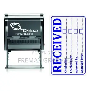 Self-Inking Rubber Stamp – Clean Reliable